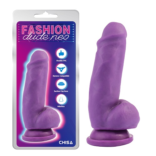 Gode ​​Cock Double Densité 6.9'' Violet